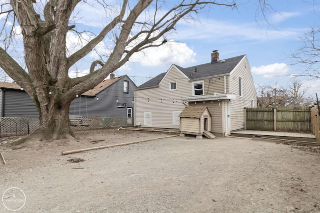 view of rear view of house