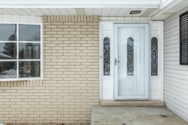 view of entrance to property