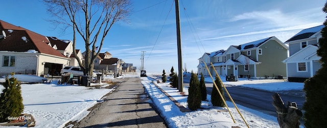 view of street