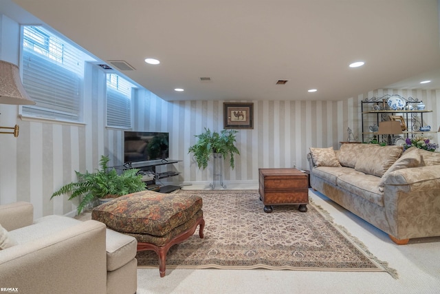 view of living room