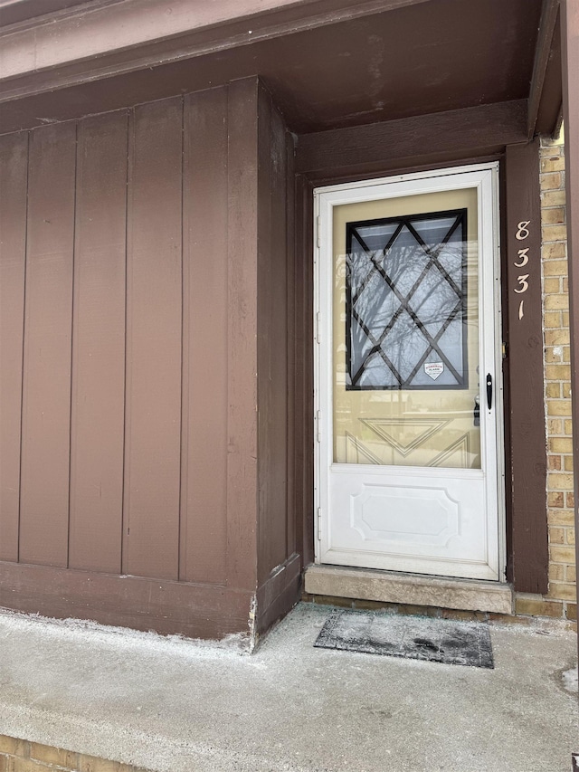 view of property entrance