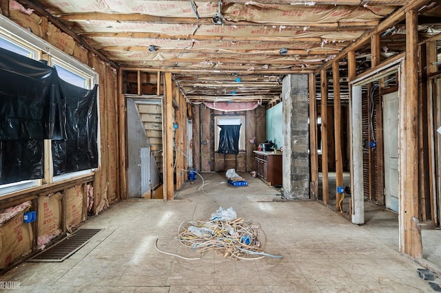 miscellaneous room with visible vents