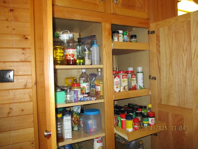 view of pantry