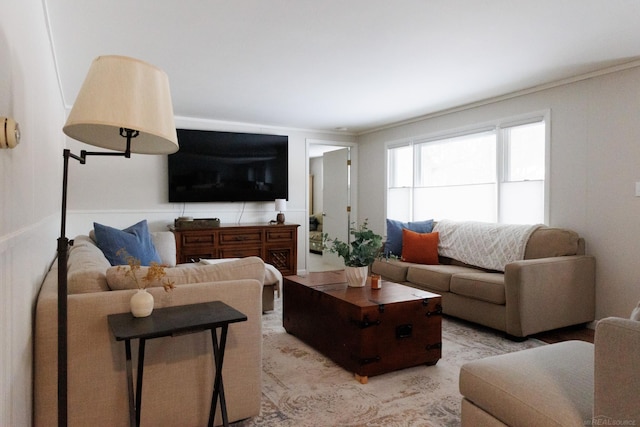 view of living room