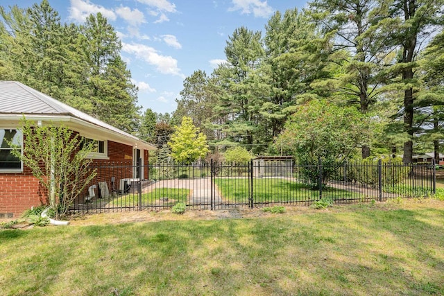7836 W Perch Lake Dr, Lake, MI 48632 - view of yard