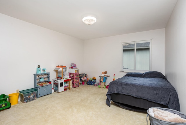 bedroom featuring carpet floors