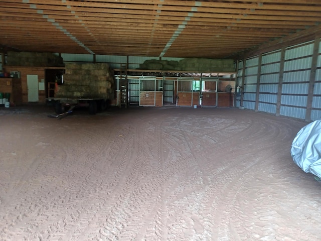 view of stable