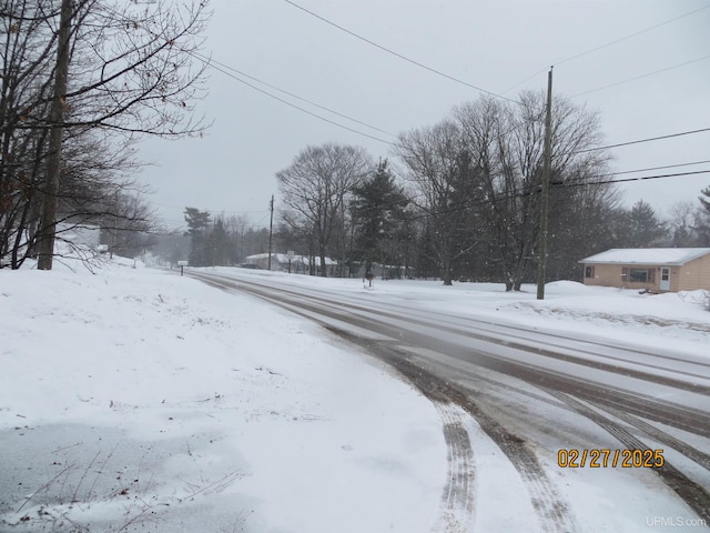 view of street