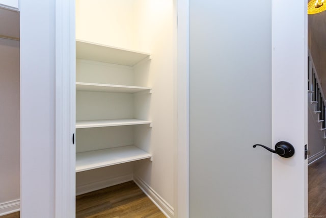 view of closet