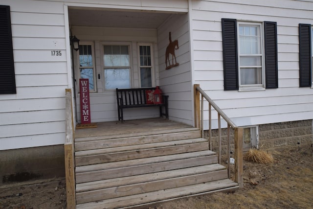 view of property entrance