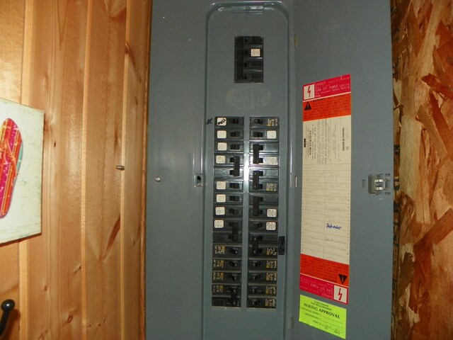 utilities with electric panel