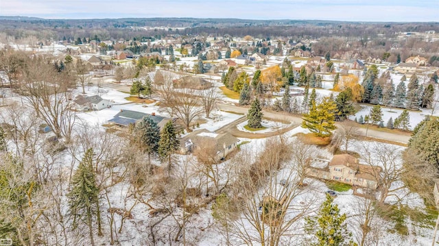 drone / aerial view featuring a residential view