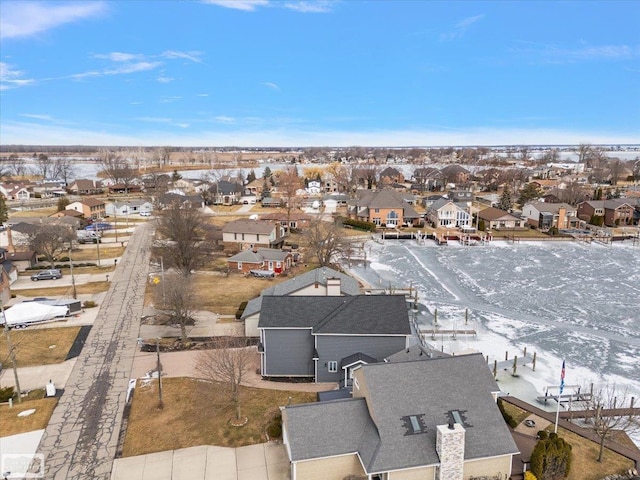 birds eye view of property featuring a residential view