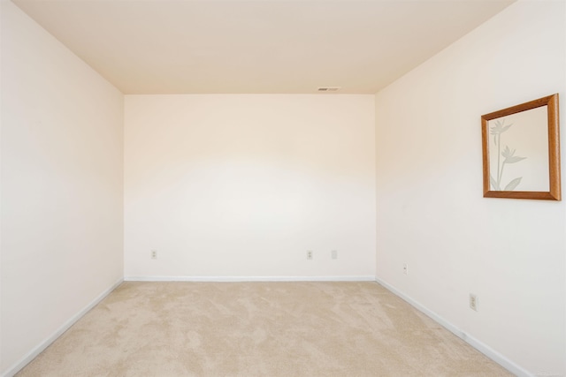 25540 Waterview Dr, Harrison Twp, MI 48045 - spare room with baseboards and light colored carpet
