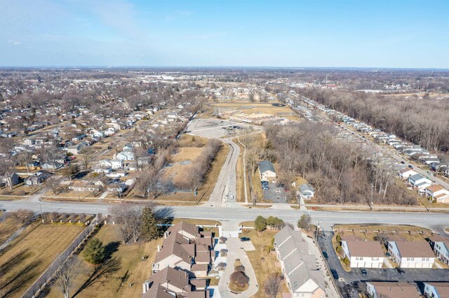 25540 Waterview Dr, Harrison Twp, MI 48045 - bird's eye view with a residential view
