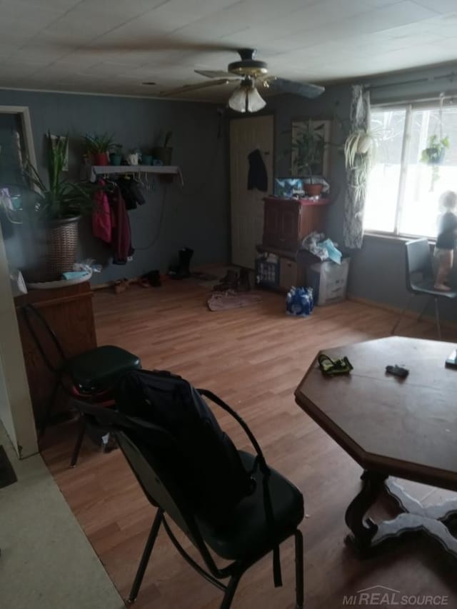 living room featuring wood finished floors