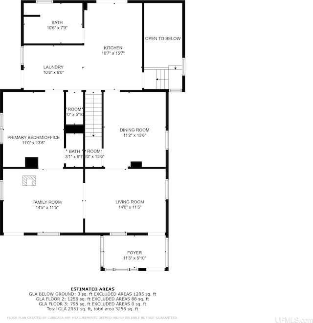 view of layout