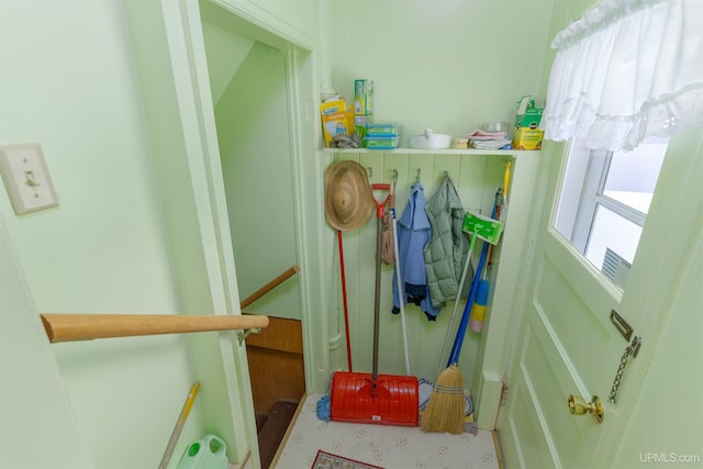 view of mudroom