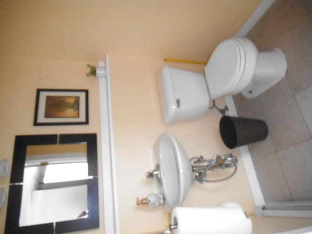 bathroom with toilet