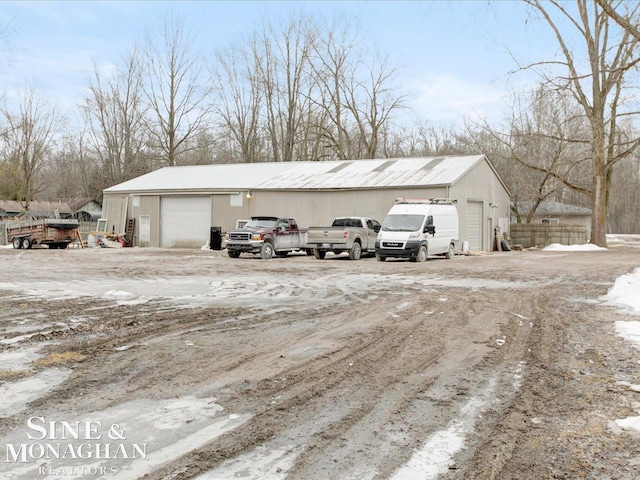 view of outbuilding featuring an outdoor structure