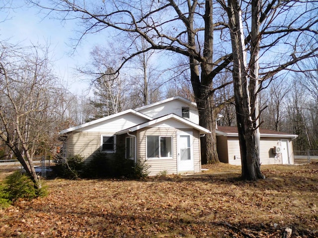 view of property exterior