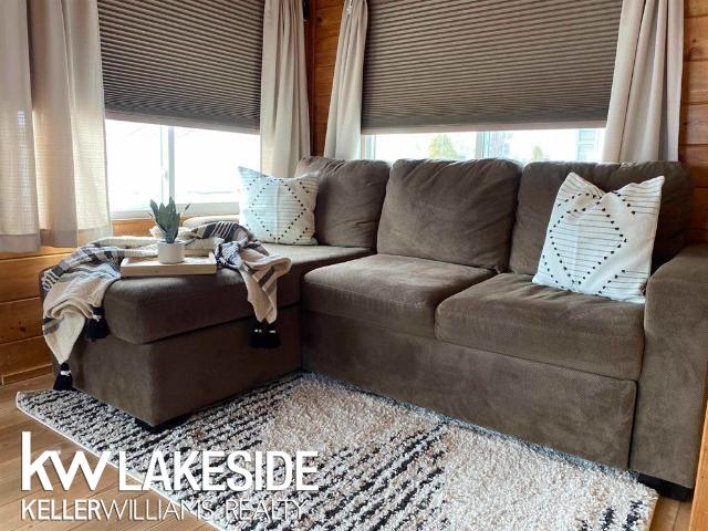 living area featuring wood finished floors