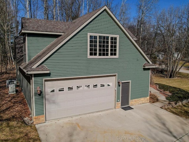 exterior space with driveway