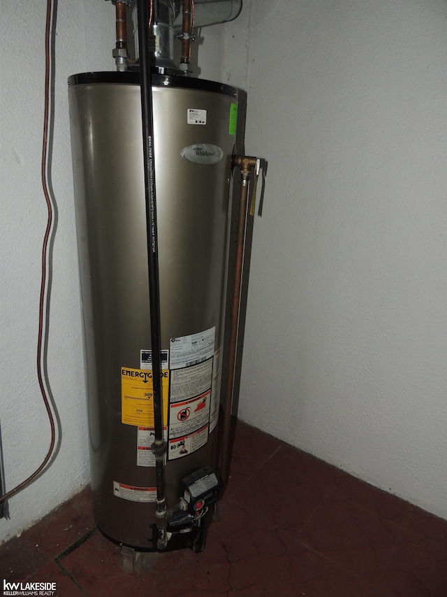 utilities featuring water heater