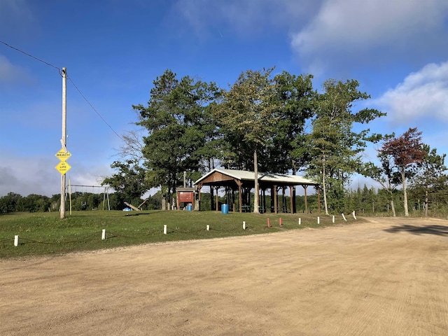 surrounding community with a gazebo