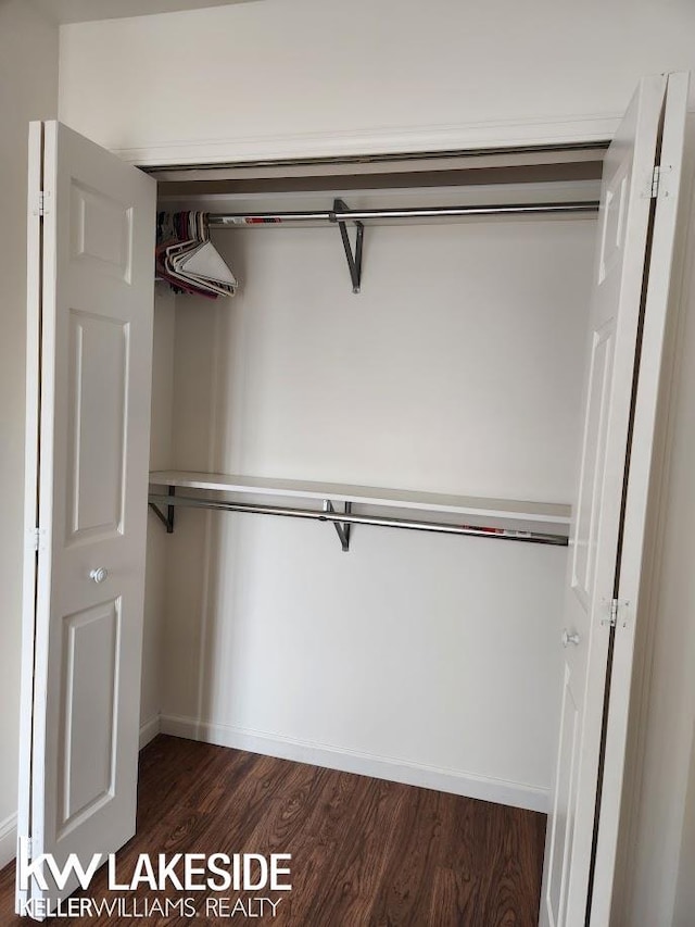 view of closet