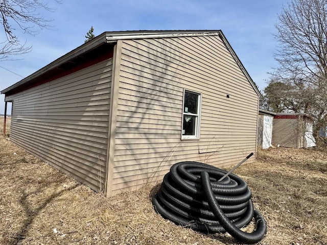 view of side of home