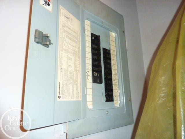 utilities with electric panel