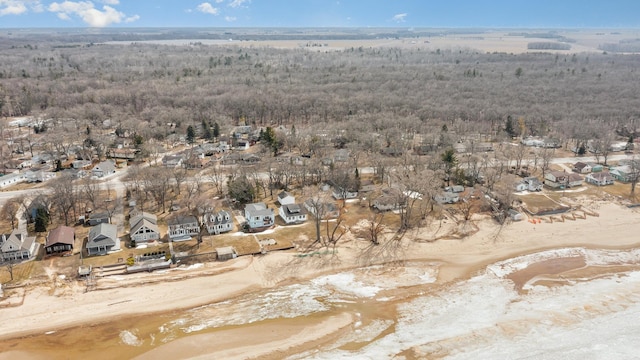 bird's eye view featuring a residential view