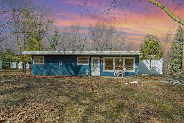 view of front of home featuring an attached garage