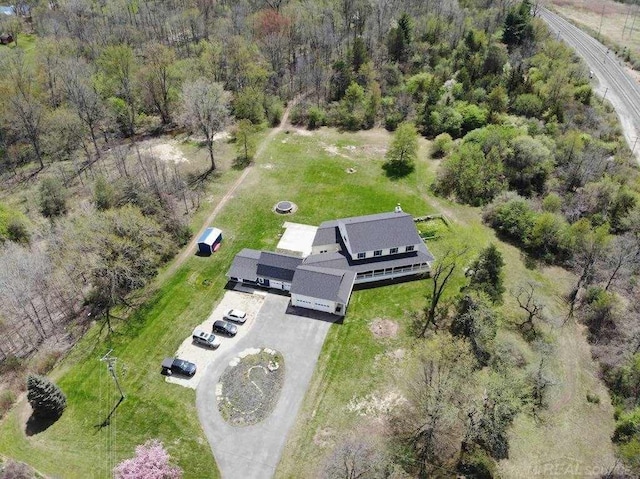 3156 E Maple Ave, Grand Blanc, MI 48507 - view from above of property