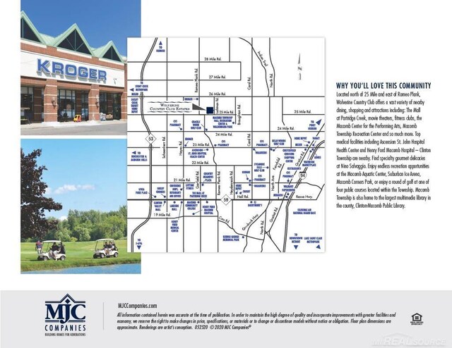 17447 Megan Dr, Macomb, MI 48042 - map / location