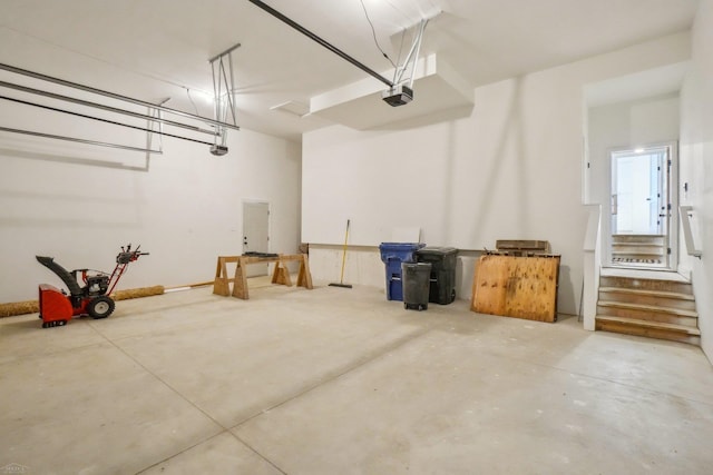 7474 Connies Dr, Shelby Twp, MI 48316 - garage featuring a garage door opener