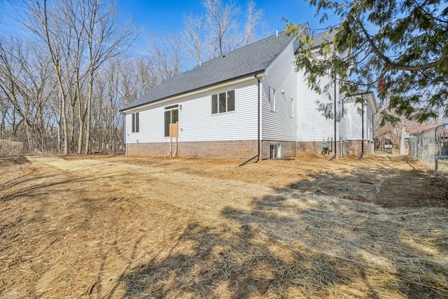 7474 Connies Dr, Shelby Twp, MI 48316 - view of home's exterior featuring a shingled roof