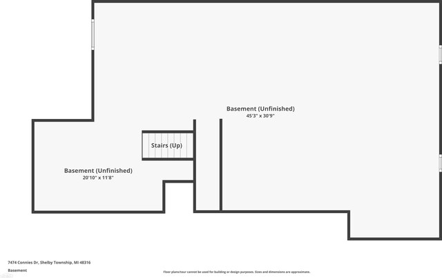 7474 Connies Dr, Shelby Twp, MI 48316 - floor plan
