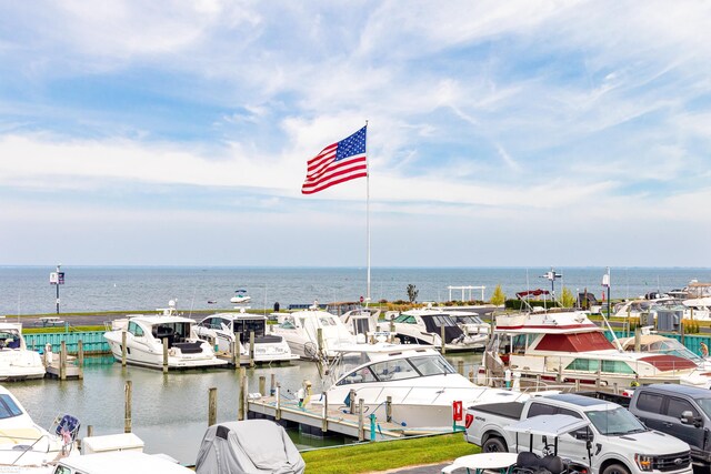 49 Sea Ray Blvd, Harrison Twp, MI 48045 - water view with a boat dock