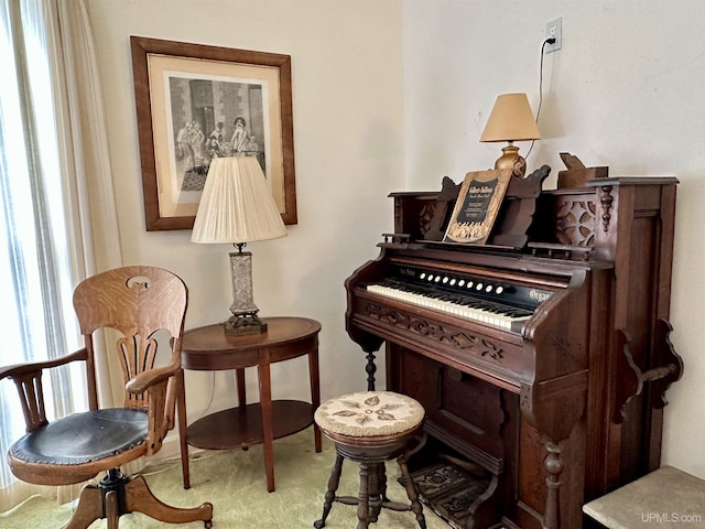 view of sitting room