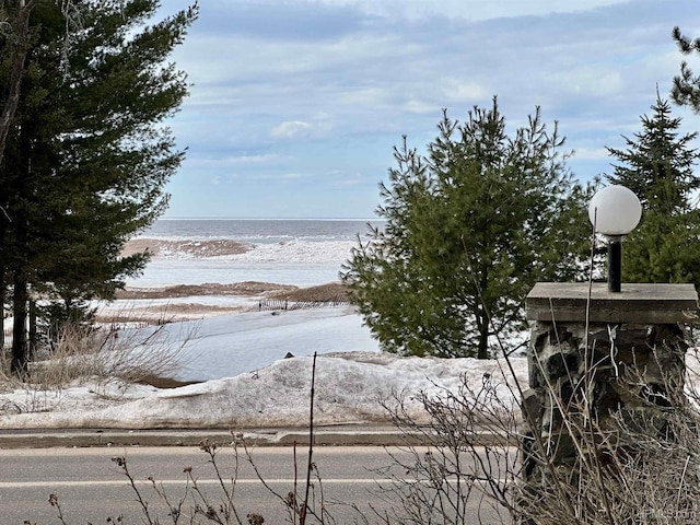 property view of water