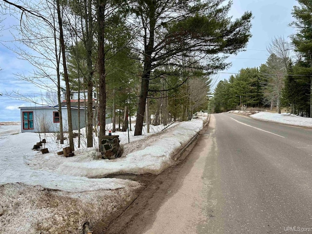 view of road