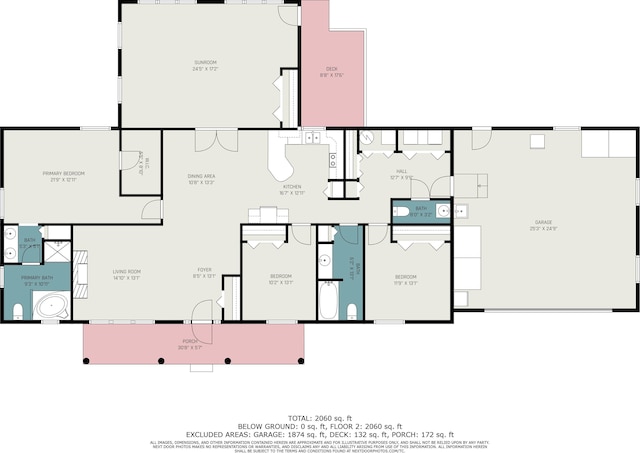 102 Phoxy Ln, Indian River, MI 49749 - floor plan