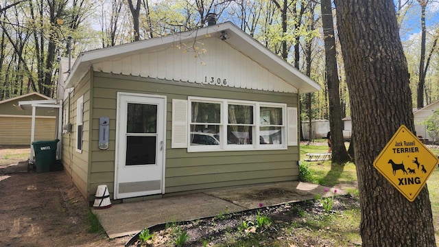 1306 Russell Dr, Harrison, MI 48625 - view of outdoor structure featuring an outbuilding