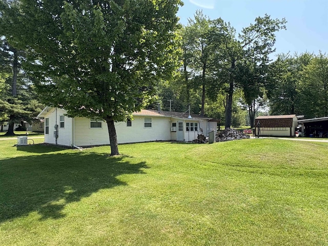 8686 Center Rd, Saint Helen, MI 48656 - view of grassy yard