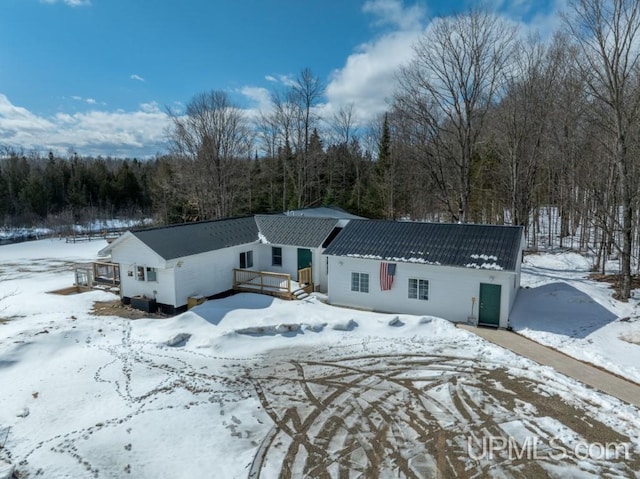 E3117 H44 Hwy, Trenary, MI 49891 - view of front of home