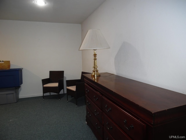 49436 S Superior Rd, Houghton, MI 49931 - sitting room with carpet flooring and baseboards