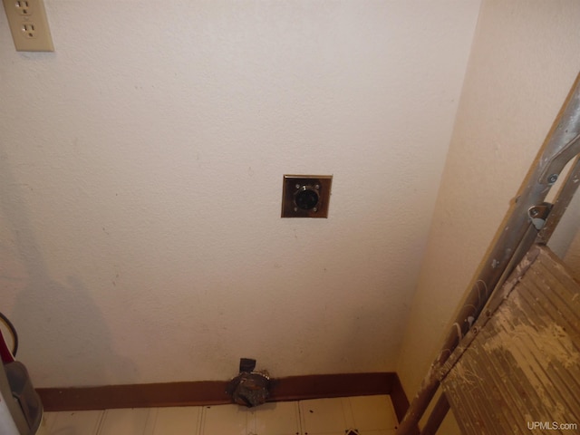 49436 S Superior Rd, Houghton, MI 49931 - washroom with electric dryer hookup