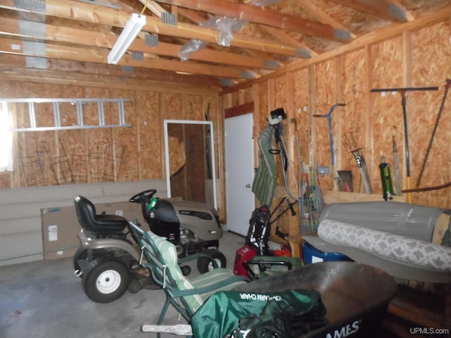 49436 S Superior Rd, Houghton, MI 49931 - view of garage